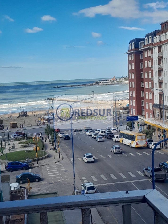 3 Ambientes reciclado a nuevo con vista al mar 