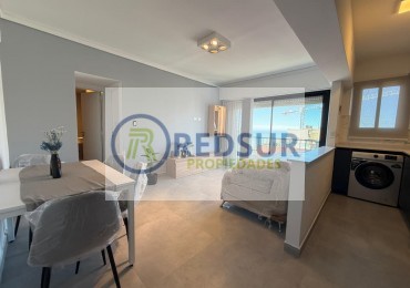 2 ambientes con balcon y vista al mar